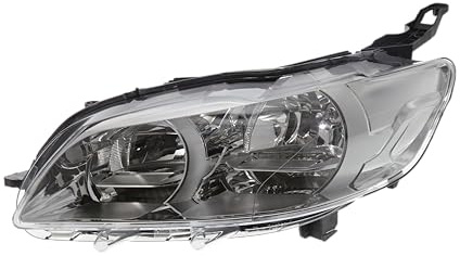 VALEO - 45122 - High Performance Halogen Left Main Headlamp - For PEUGEOT 301 10/2012 > 2016/10 - Front - Left side - Pack of 1