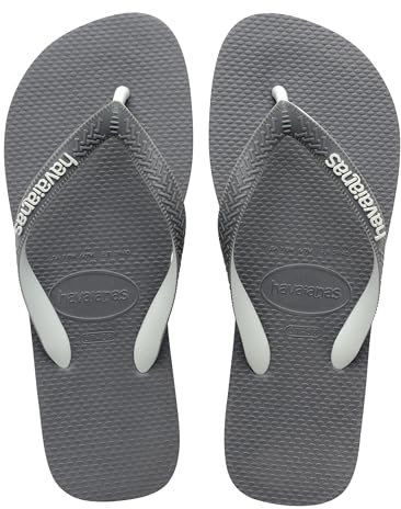 Havaianas - Top Mix, Tongs Confortables, Durables et Légères, avec Lanières Bicolores, Semelle Antidérapante, Adultes Unisexe