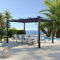 Avril Paris Tonnelle/Pergola Aluminium 3x4m Toile coulissante rétractable - Gris-Ohio XL