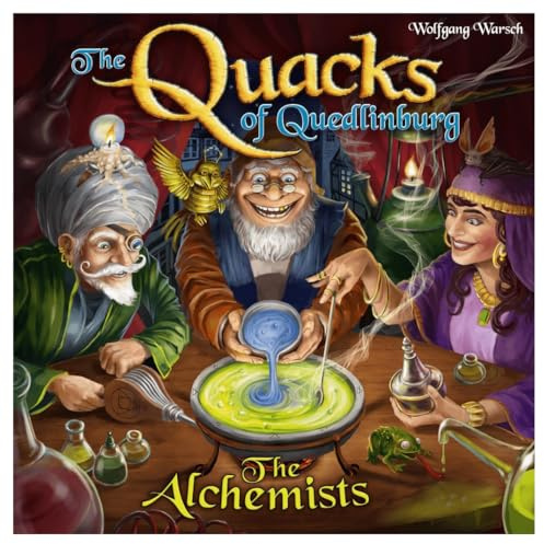 Schmidt, The Quacks of Quedlinburg: The Alchemists Expansion, Board Game, Ages 10+, 2-5 Players, 45 Minutes Playing Time