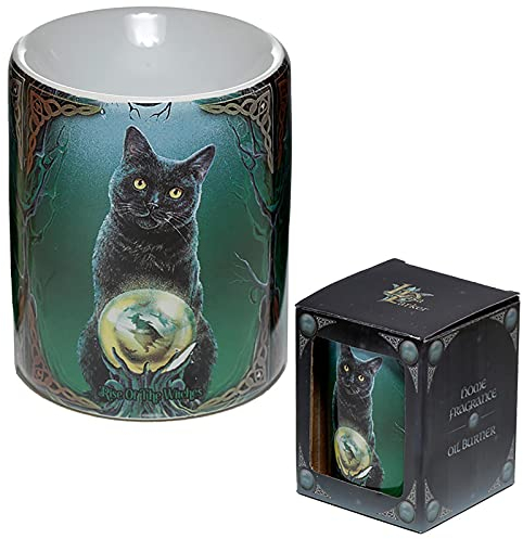 Puckator - Duftlampen - Aromatherapie - Lisa Parker Aufstieg der Hexen Katze Duftlampe aus Keramik