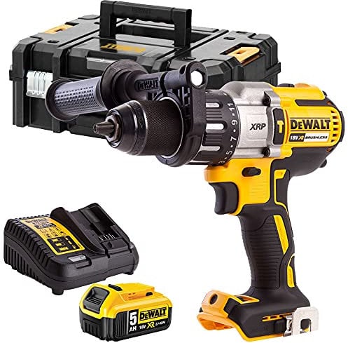 Dewalt DCD996N 18V Brushless Combi Drill with 5.0Ah Charger & Case