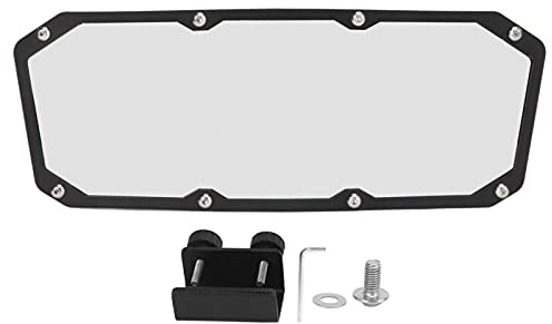 Marine-Rückspiegel, Verstellbarer Marine-Rückspiegel für Boote Konvexer Spiegel UTV-Rückspiegel-Kit für 500 570 1000 XP 900 XP S 17‑21 Boot/Yachtteile