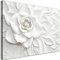 Feeby Impression sur toile Motif floral Fleurs 3D 45x30 cm 1 pièce Tableaux Tableau Déco Mural Image Photo Murale Artistique Photographie Design Salon Bureau Couloir Hôtel Spa Plantes Botanique or