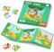 Aolso Magnetspiel ab 3-5 Jahren, 9-12-16-teiliges 3-in-1 Magnetpuzzle für Kinder, Tier-Puzzlebuch, Reisespiele und Reisespielzeug, pädagogisches Magnetgeschenk (Waldtiere)