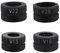 Pressbacke V15~V28 V-Kontur für 15mm,18mm,22mm,m,28mm, Pressbackeneinsatz passend für das verpressen von kupferrohren Verwendet, Die in den Bereichen Strom,Schwarz