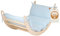 WoodsCraft Kletterbogen mit Kissen - Holz Klettergerüst Indoor - Hypoallergen Kissen für Kletterbogen, Holzwippe, Bogenwippe - Montessori Kletterspielzeug - Baby Klettern Indoor - Wippe Kinder