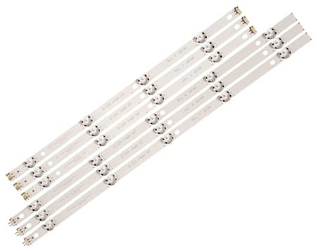 TUCANSBP Tira de retroiluminación LED 4+5 lámparas compatibles for LG 49 TV 17Y 49UJ65_A_27LED 49UJ630 49LJ614V 49UJ634V 49UJ670 49UJ651V 49UJ701V