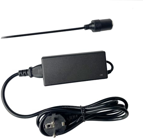 Adapter zigarettenanzünder Steckdose, Spannungswandler 230V auf 12V, 230V auf 12V,Adapter für Kühlbox.KFZ Netzadapter.