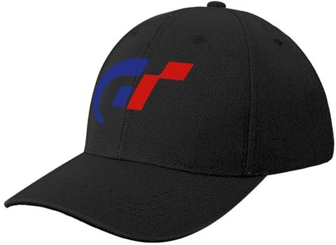 Baseballmütze Basecap GT (Gran Turismo) Baseballkappe, Strandausflug, Hip-Hop, Snapback-Mütze für Jungen und Damen