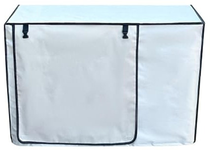 Kuxiptin Housse de climatiseur extérieur,housses de climatisation extérieure,Housse respirante pour unité de climatisation Housse imperméable pour climatiseur | Housse de protection Oxford