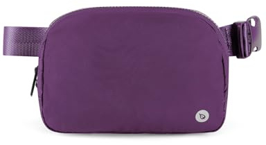 BALEAF Sport Bauchtasche Gürteltasche Damen Herren Laufen Hüfttaschen Brustbeutel Crossbody Bag Unisex Umhängetasche mit verstellbarem Riemen 1L Lila