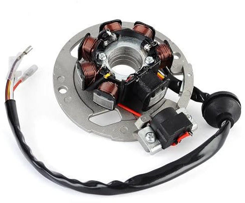SIMICASE ZüNdspule Motorrad Stator Spule Für YH50 YM50 Für Breeze Fizz YN50R YQ50L Für Aerox YQ50 Für Aerox-R YQ50L ZüNdung Lichtmaschine