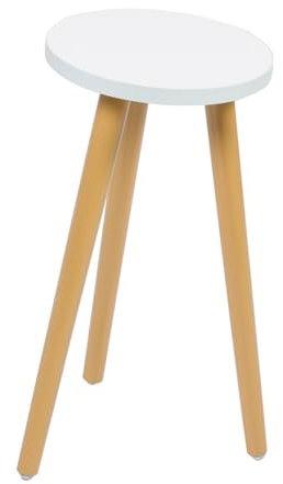 CAXUSD Runder Holz Pflanzenständer Blumentopf Hocker Für Innen Und Außenbereich Geeignet Für Blumentöpfe Vasen Und Pflanzentöpfe Schlichter Stil Für Wohn Und Büroeinrichtung