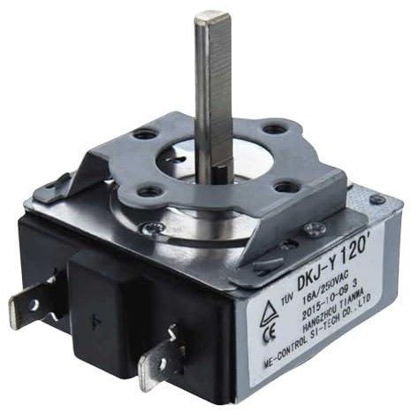 CHEFZOCO Temporizador Horno Teka, Reloj Temporizador para Horno Teka, Código 5211810261 5211810081 83140601 83140636 818600034, Compatible con Teka, Aspes, Edesa, Fagor, Thor, De Longhi, 120 Minutos