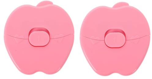 ibasenice Peine Recortador De Pelo Para Bebé Con Forma De Manzana 2 Unidades Miniherramienta De Corte De Pelo Infantil Para El Hogar Para Cabello Del Bebé Para Flequillo Y Puntas