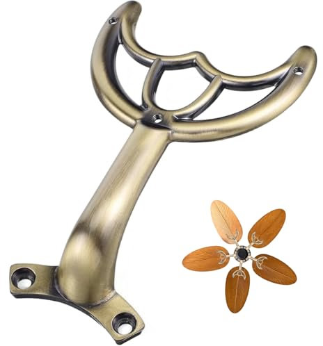 CGTQROVR Ceiling Fan Blade Arms Zinc Alloy Ceiling Fan Blade Brackets Reliable and Stylish Mounting Bracket Replacement