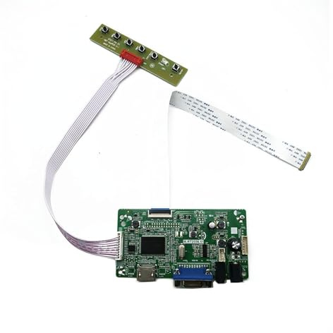 EDP ​​Control Board Monitor Kit for B156HTN03.6 B156HTN03.7 B156HTN03.8 HDMI + VGA LCD LED Screen Controller Board Treiber(B156HTN03.7)