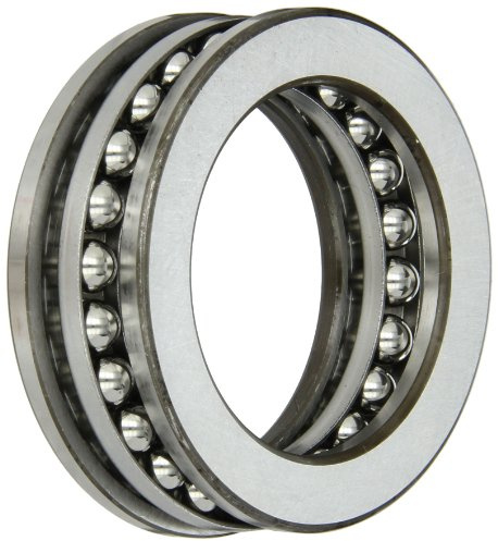 FAG 51112 gerillt Race Drucklager, einreihig, offen, 90 ° Kontakt Winkel, Stahl Käfig, metrisches, 60 mm ID, 85 mm OD, 17 mm Breite, 3600RPM Maximale Drehzahl, 17600lbf Statische Tragfähigkeit, 6950lbf Dynamische Belastung Kapazität