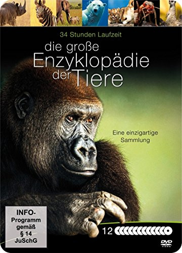 Die große Enzyklopädie der Tiere - Metal-Pack [12 DVDs]