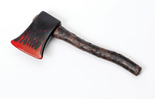 Disfraz de hacha con sangre falsa, terror, zombi, horror, Halloween