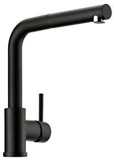 LINEA Arco 2 Armatur/Schwarz Matt/Zugauslauf/Niederdruck