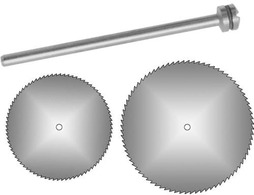Donau Elektronik 1641 2 Kreissägen 16+22mm + Dorn, Mehrfarbig