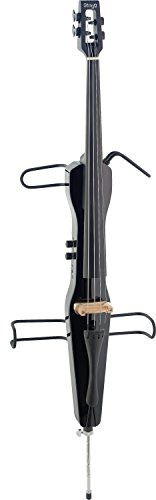 Stagg ECL 4/4 BK Cello mit Tasche/Bow schwarz