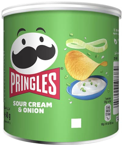 Patatas Fritas Sour Cream y Onion Pringles 40gr