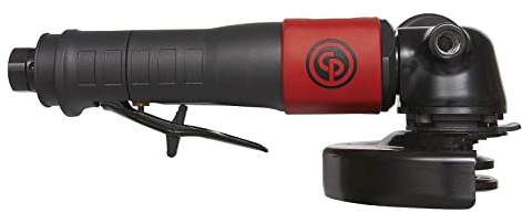 Chicago Pneumatic CP7545-B Heavy Duty Air Angle Grinder with 4-1/2-Inch Wheel Capacity, 5/8-Inch-11 Spindle Thread, 12,000 RPM (8941075452)