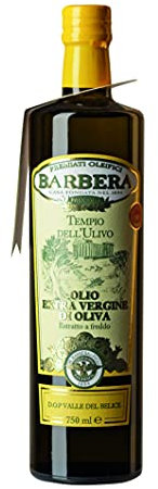 Olio Extravergine d'oliva Barbera Tempio dell'Ulivo DOP Valle del Belice