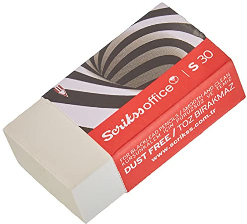 Scrikss Office S30 Radierer Weiß