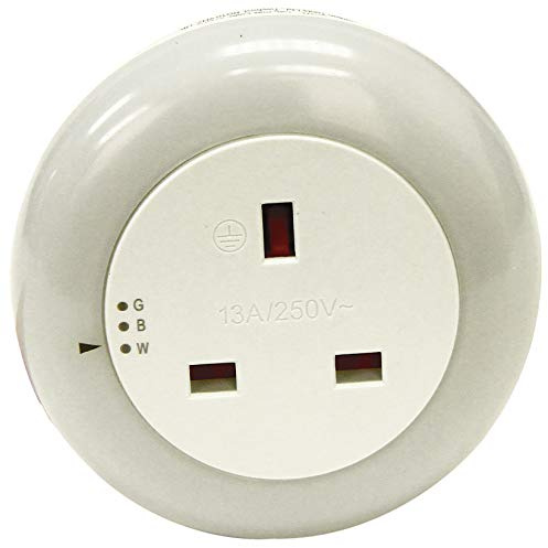 Plug Through Colour Changing LED Night Light