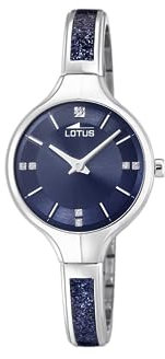 LOTUS Montre pour Femme 18594/2 Bliss Boîtier en Acier Inoxydable Gris Bracelet en Acier Inoxydable Gris