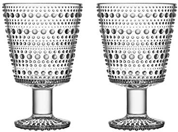 Iittala 1051133 Kastehelmi 2-er Set Gläser, 26cl, klar, Glas
