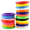 POKAR PLA 1,75mm Filament 100 Meter - 3D Stift Nachfüller, 20 Farben Set - jede 5 Meter, Material für 3D Drucker, kompatibel mit verschiedenen 3D-Drucker-Stiften