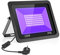 Eleganted 100W LED Schwarzlicht Strahler, UV Fluter IP66 Wasserdicht, Schwarzlichtlampe mit Stecker, Fluoreszenz Blacklight, UV Scheinwerfer Beleuchtung Lampe für Party, Bar, Aquarium, Neonfarben