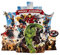 Hallmark Kindergeburtstagskarte – Pop-Out, beweglich, Marvel Avengers Design