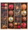 VALERY MADELYN Weihnachtskugeln 60 Stücke Christbaumkugeln Geschenkpaket Weihnachtsbaumschmuck Kunststoff Kupfergold Weihnachtsdeko mit Aufhänger Wald Thema
