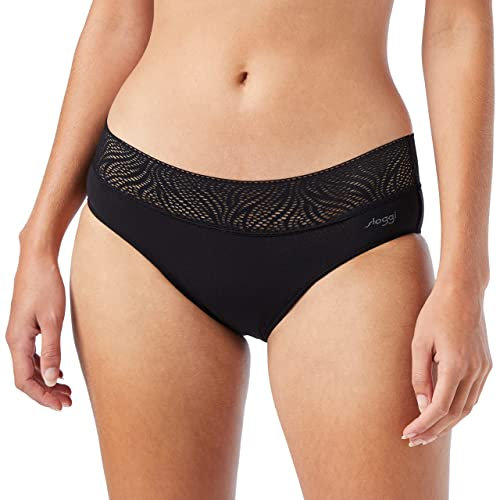 Sloggi Damen sloggi Period Pants Hipster Medium, BLACK, M