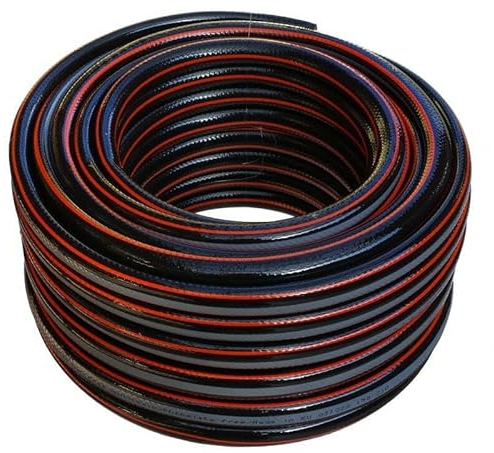 KOLOR Gartenschlauch 4 lagig Wasserschlauch Schlauch 1/2'' 3/4'' 1'' 15m 20m 25m 30m 50m (3/4'' Zoll, 30 Meter Carbon)