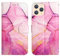 LEMAXELERS iPhone 11 Pro Phone Case iPhone 11 Pro Cover,Glitter Marble PU Leather Flip Wallet Case Magnetic Stand Card Slot Folio Bumper Case for iPhone 11 Pro,YB2 Marble Pink Zi