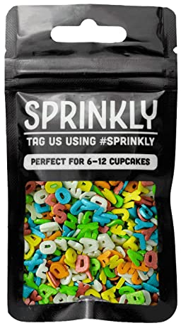 SPRINKLY - Sprinkle Shapes - Alphabet - 25g