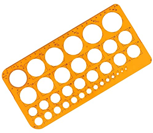 Kreisschablone zum Zeichnen Kreis Schablone Vorlage Kreisschablone Mars Kreisschablone Technisches Technisches Zeichnen Schablone Lochschablone Geometric Ruler füR BüRo Schule GebäUde
