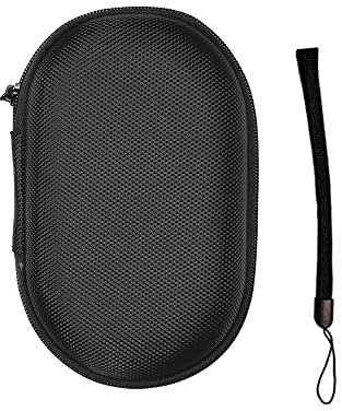 Palumma Hartschalenhülle für Razer Naga Maus Aufbewahrung Tragetasche Schutzhülle für Razer Naga Evolved Edition Wired MMO Gaming Mouse Case (schwarz)