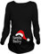 Q.KIM T-Shirt de Maternité Femme Grossesse Amusant Humour