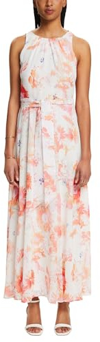 ESPRIT Damen 034ee1e370 Kleid, 113/Off White 4, 36