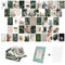 GEFIRE 50 Stück Wand Collage Aesthetic Bilder Wandcollagen Set Aesthetic Ästhetisches Wandcollagen Vintage Poster 4x6 Zoll Aesthetic Room Decor Collage Print Kit für Mädchen Teenager, Pflanzen