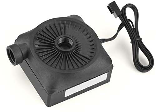 Mrisata Pompa dell'Acqua della CPU Pompa del Blocco della CPU 9×6×8 Dc 12v Pompa della CPU Ultra Silenziosa per Il di Raffreddamento Ad Acqua del Computer 500l H G1 4