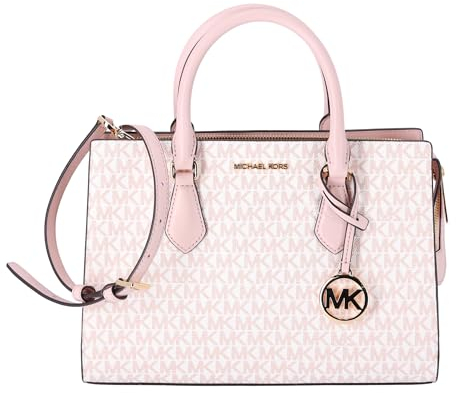 Michael Kors Handtasche für Damen, Sheila Satchel Medium (OpticWhite/RoseGold)